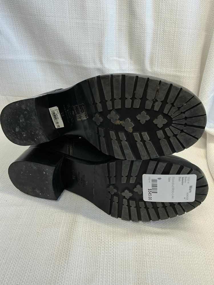 Valentino Shoe Size 9 Black Booties