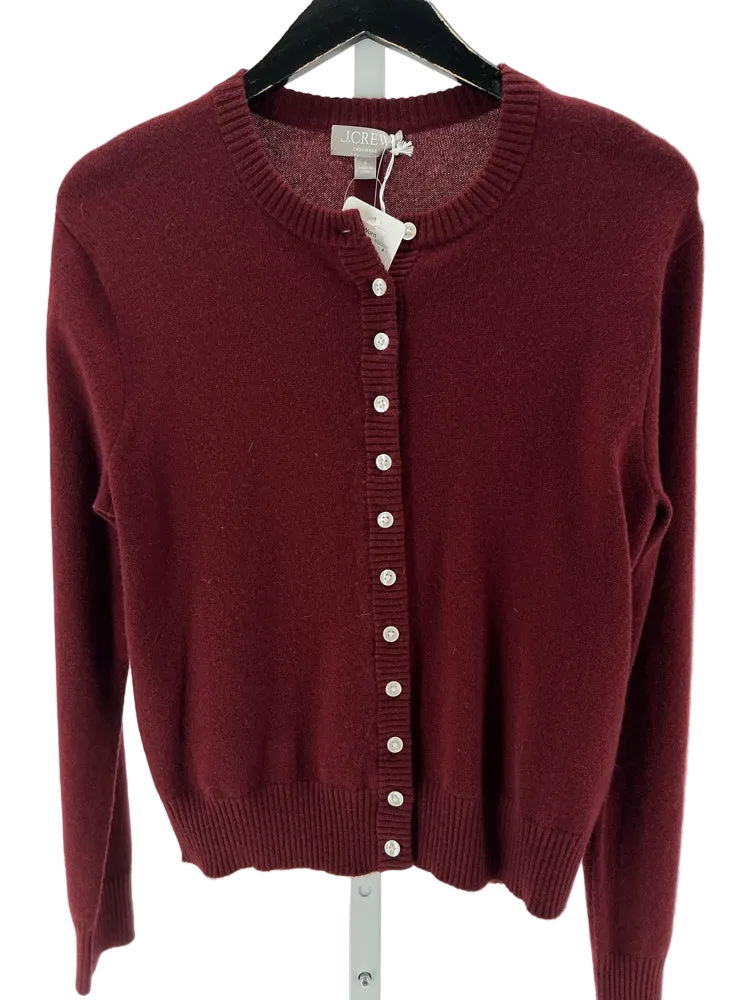 Jcrew Size S Burgundy Sweater