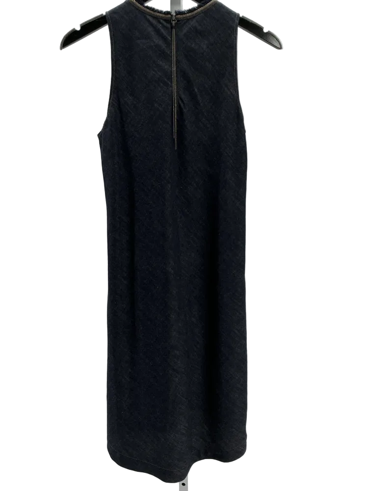 Brunello Cucinelli Size S Navy Dress