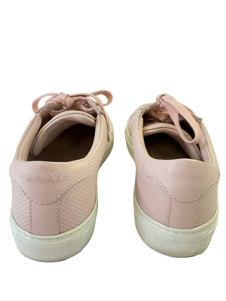 Greats Shoe Size 7.5 Pink Sneakers