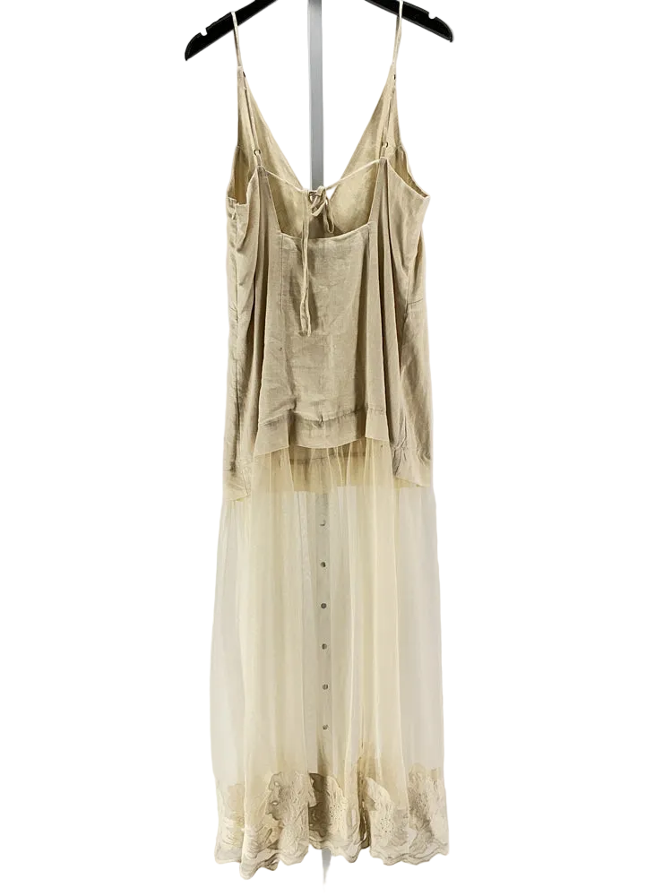 Celandine Size M Cream Dress