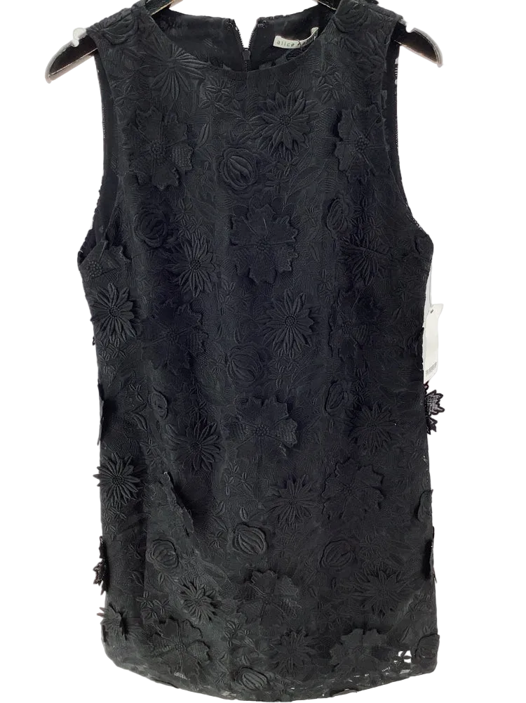 Alice & Olivia Size 10 Black Dress