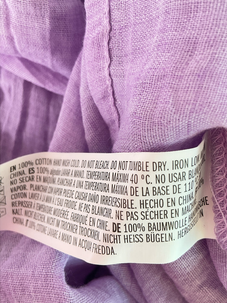 English Factory Size S Purple Dress
