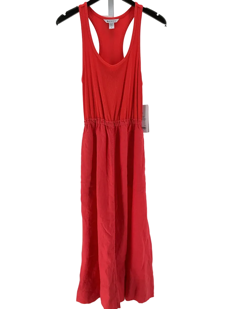 Athleta Size S Orange Dress