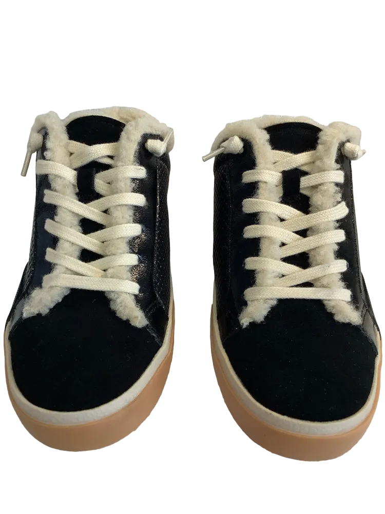 Dolce Vita Shoe Size 9 Black & Cream Sneakers