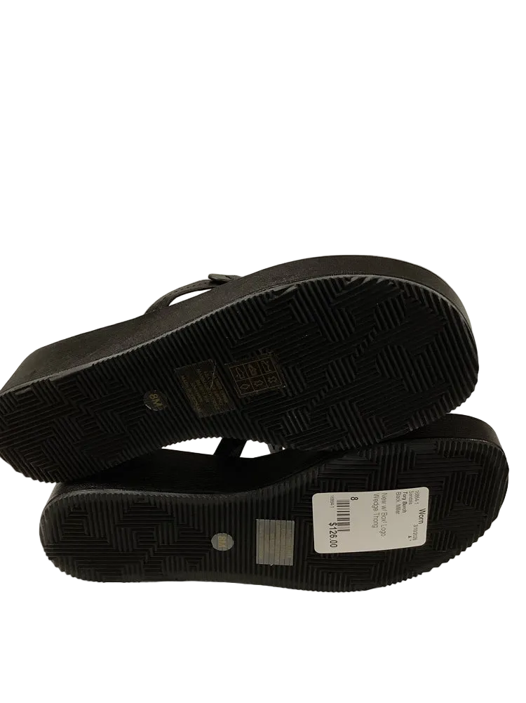 Tory Burch Shoe Size 8 Black Miller Sandals