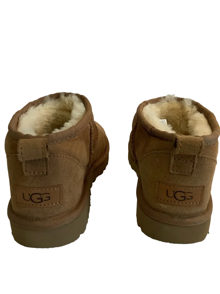 Ugg Shoe Size 5 Brown Ultra Mini Booties