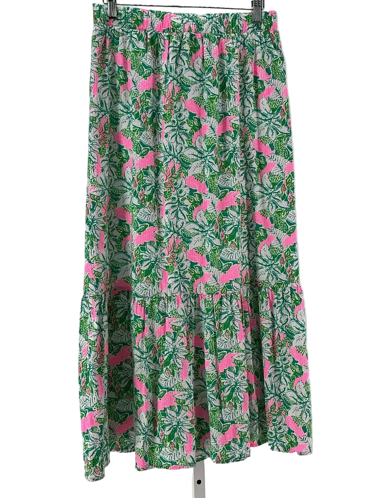 Lilly Pulitzer Size 6 Green multi Skirt