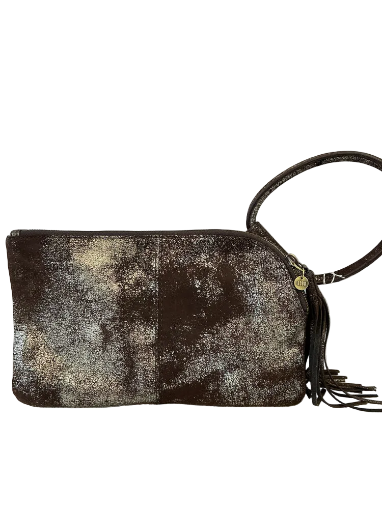 Hobo Brown Sable Wristlet