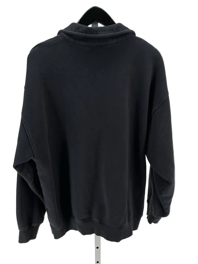 TNA Size L Black Sweatshirt
