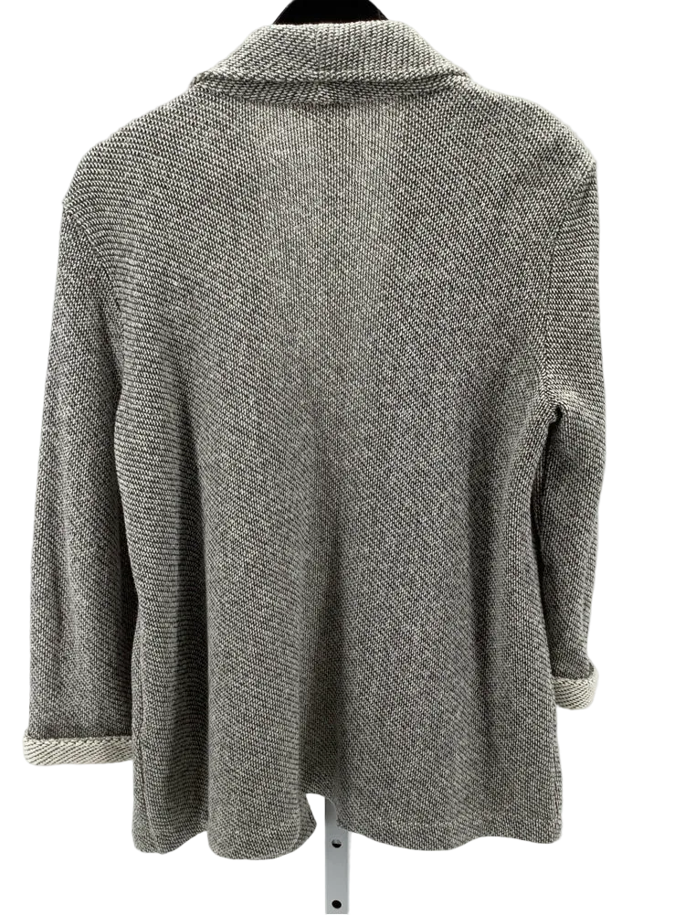 Eileen Fisher Size S Tan & Gray Jacket