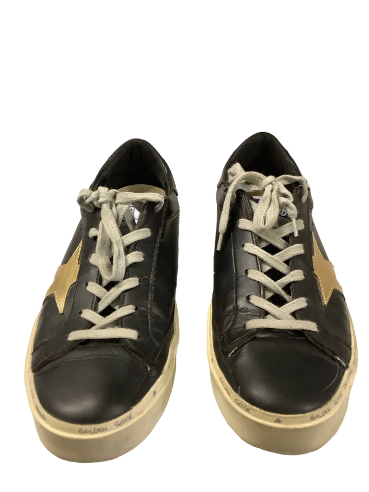 Golden Goose Shoe Size 10 Black multi Hi Star Sneakers