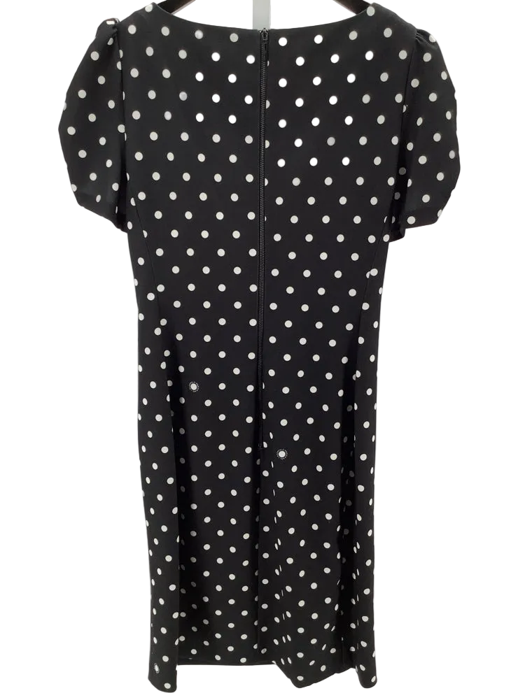 Karl Lagerfeld Size 8 Black & White Dress