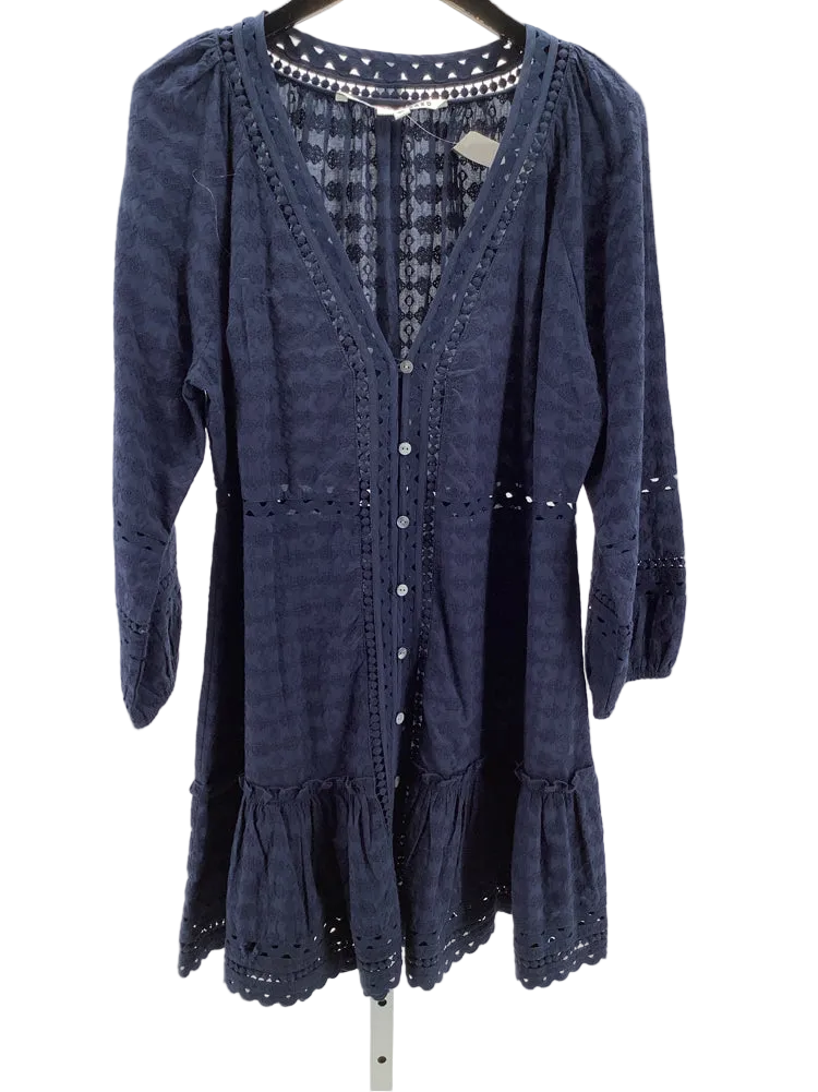 Veronica Beard Size XL Navy Daeja Dress