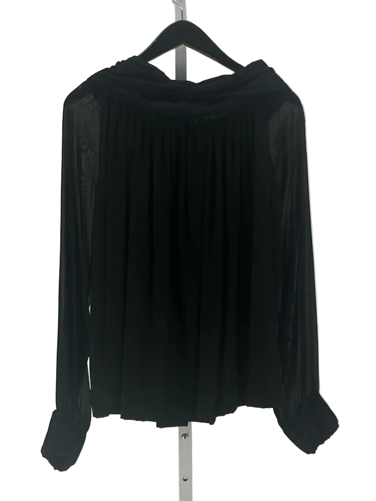 Donna Karan Size S Black Shirt