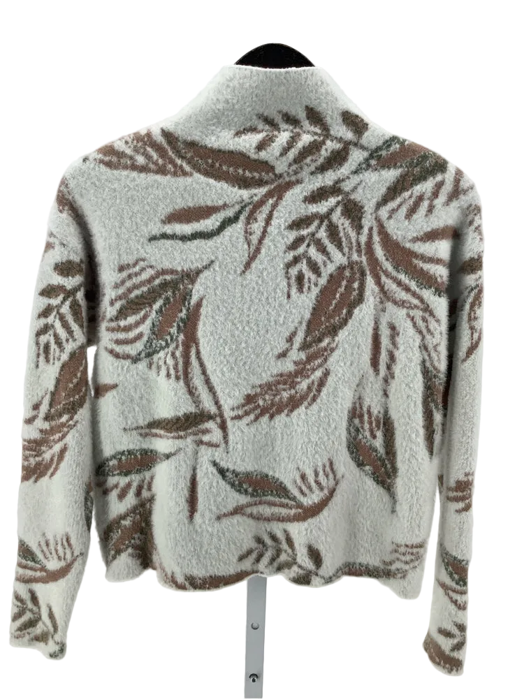 Tahari Size XS Cream multi Sweater