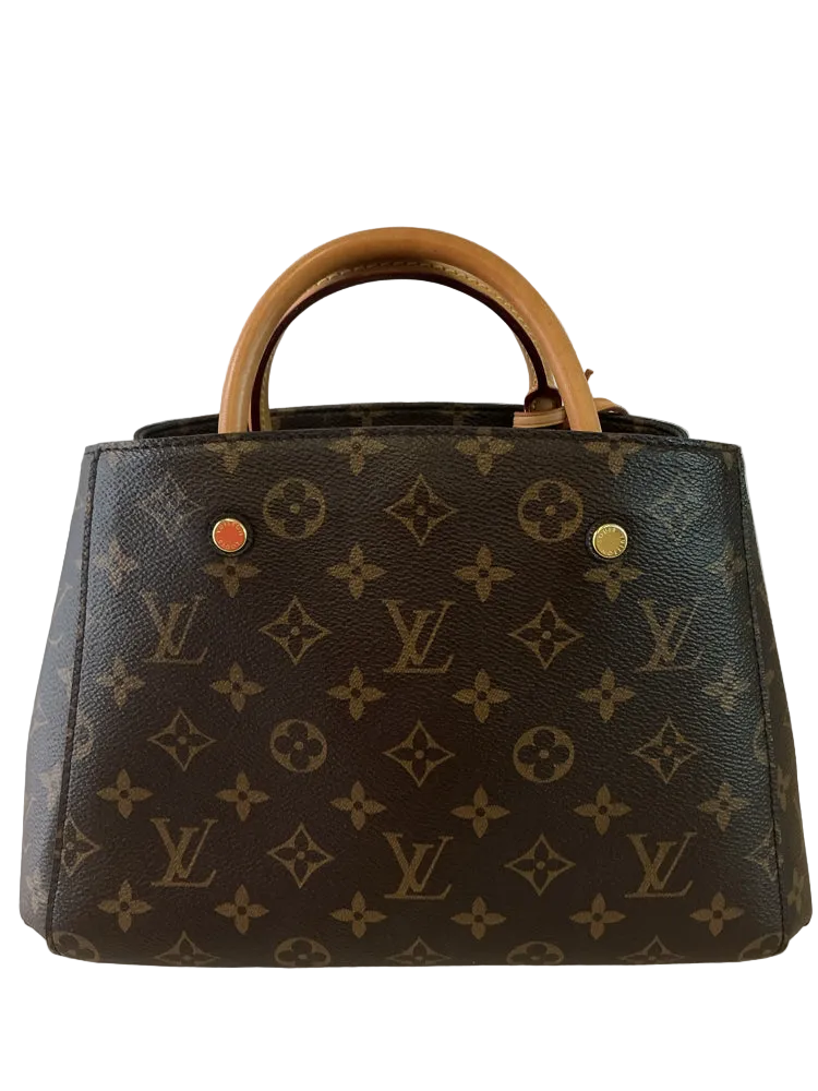 Louis Vuitton Brown MONTAIGNE BB Handbags
