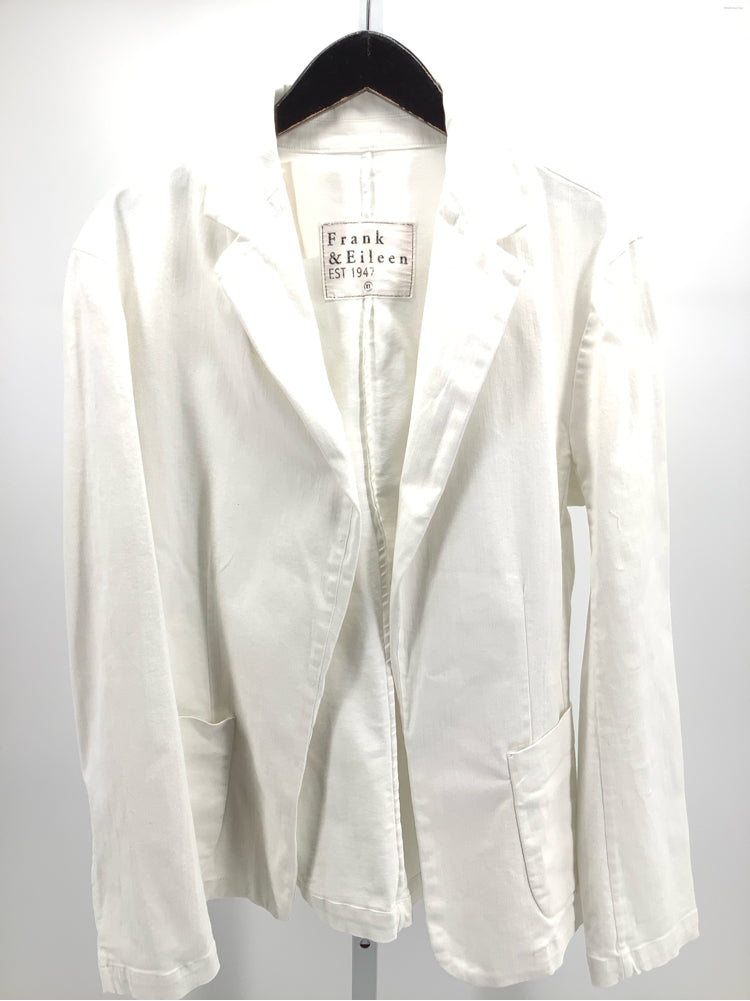 Frank & Eileen Size XL White Dublin Blazer