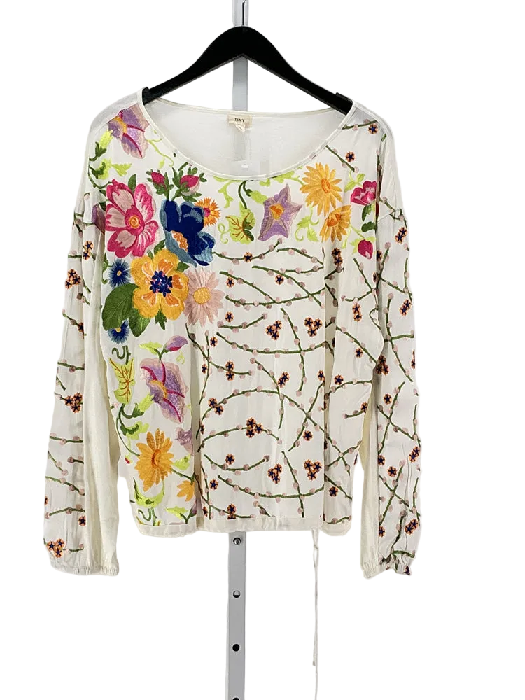 Tiny Size L Cream multi Shirt