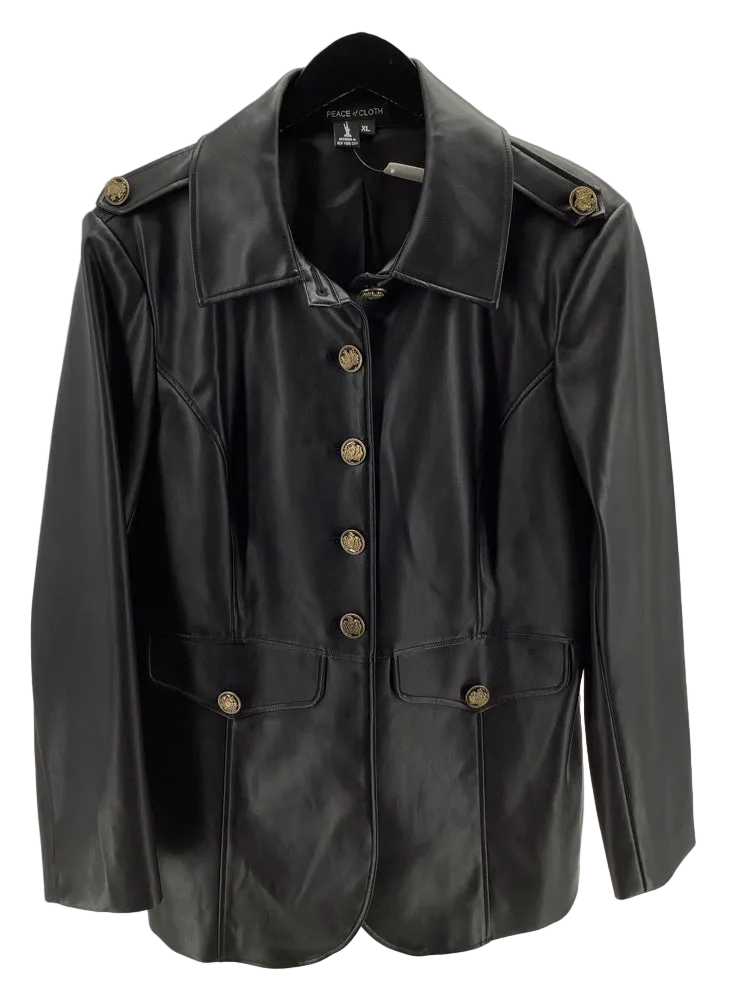 Peace of Cloth Size XL Black Jacket