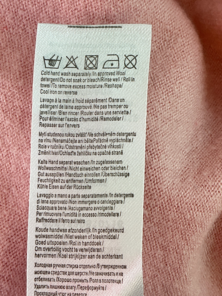 Apricot Size 6 Pink Sweater