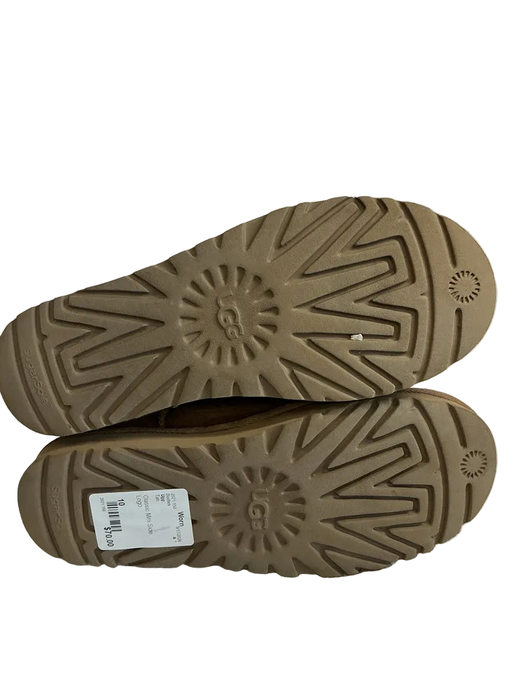 Ugg Shoe Size 10 Tan Booties