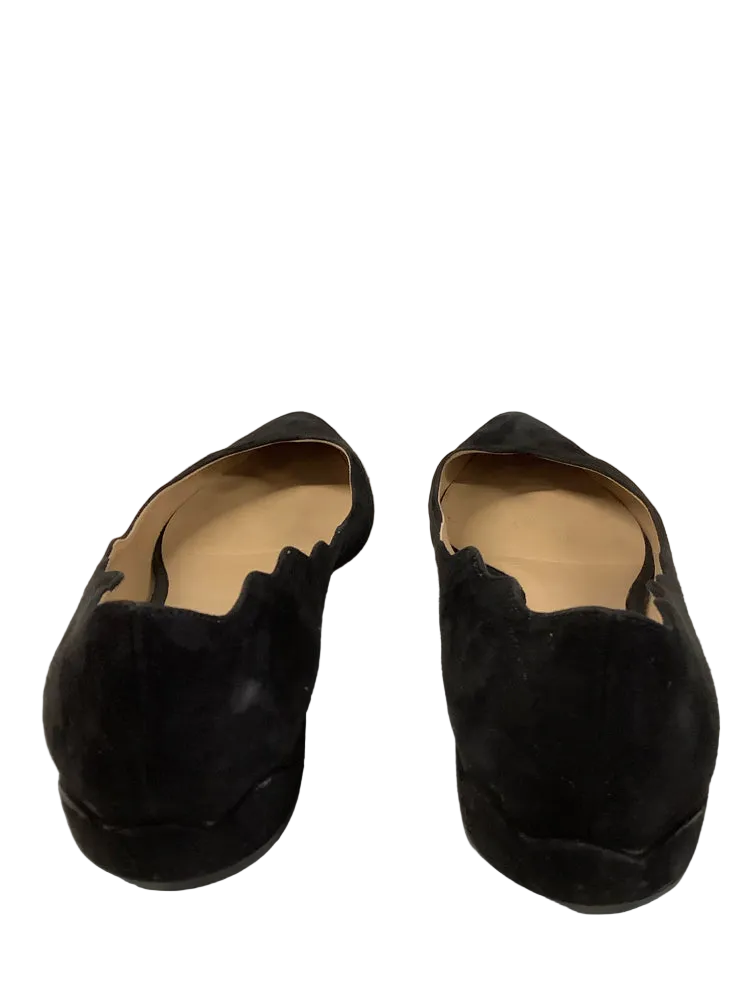 Chloe Shoe Size 9.5 Black Laurena Flats
