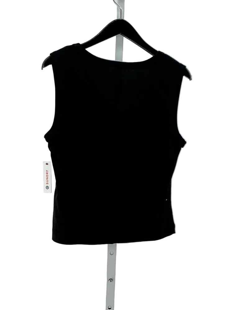 Sundry Size XL Black Tank Top