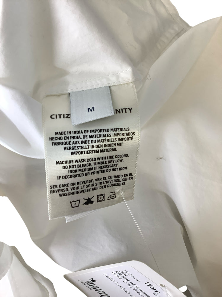 Citizens of Humanity Size M White Shirt