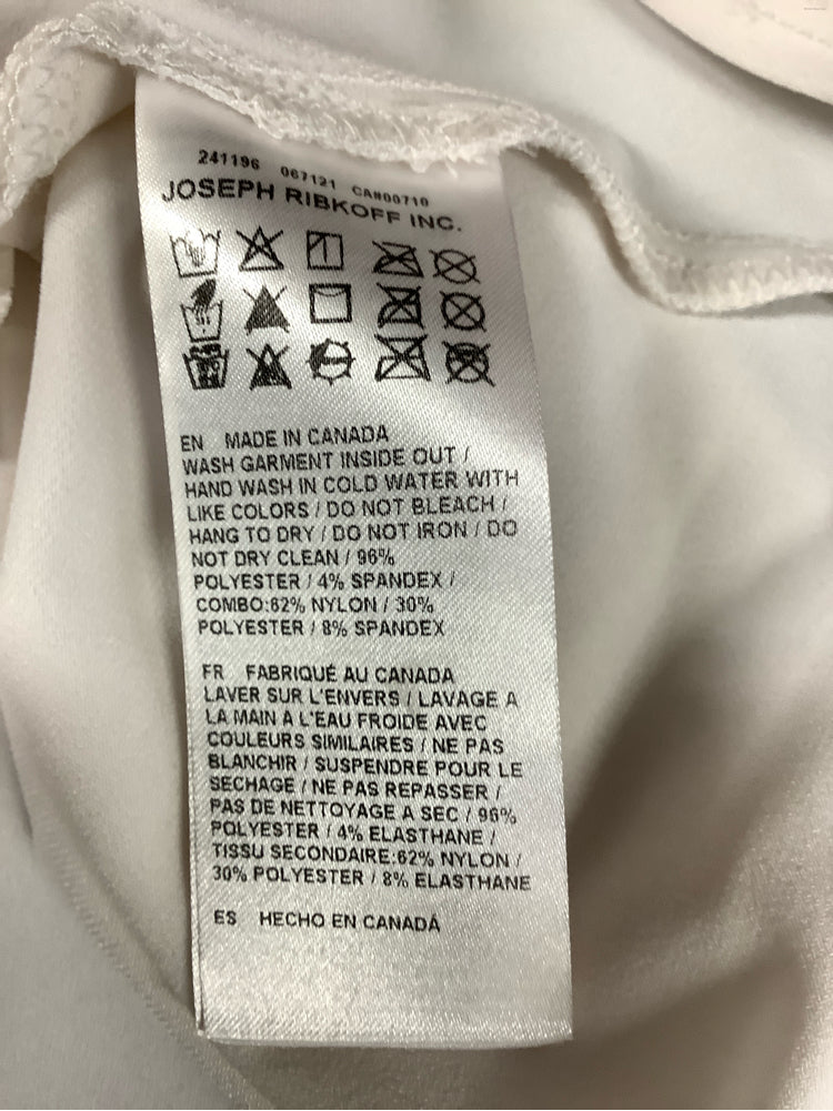 Joseph Ribkoff Size 8 White & black Shirt
