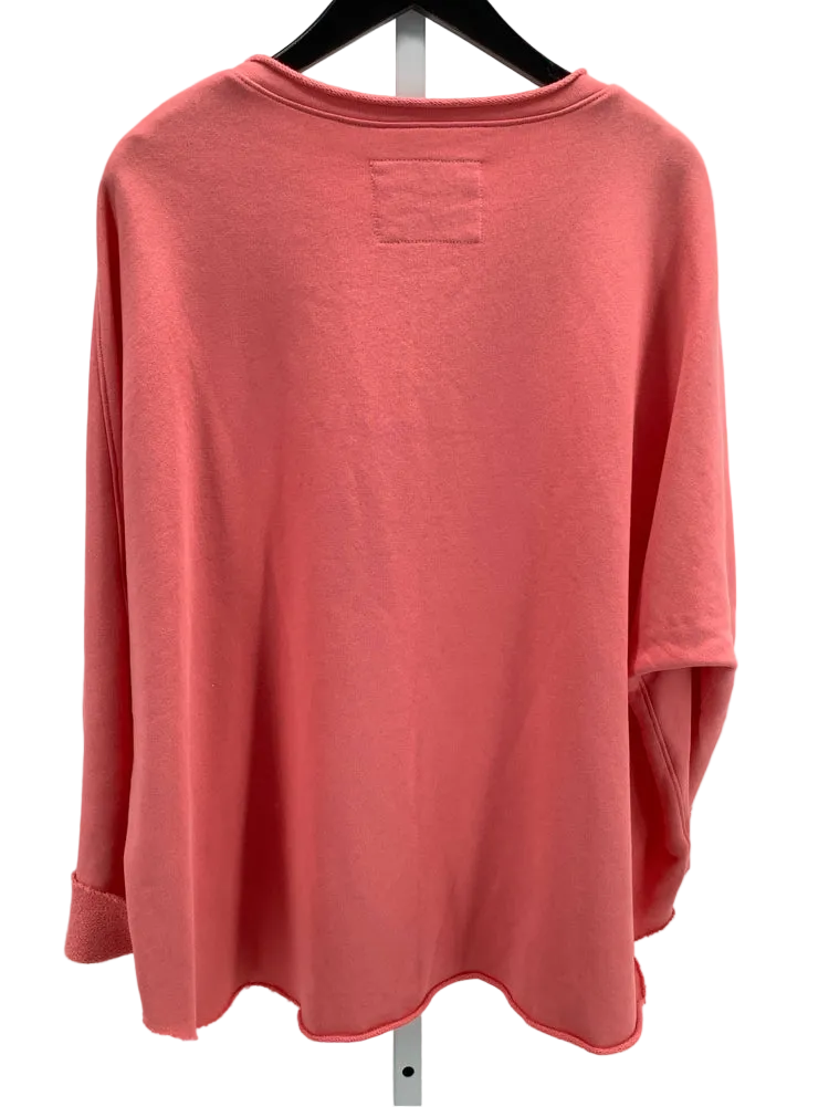 Frank & Eileen Size XL Pink Sweatshirt