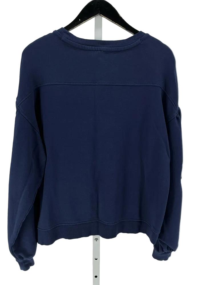 by anthropologie Size L Navy multi Sweatshirt