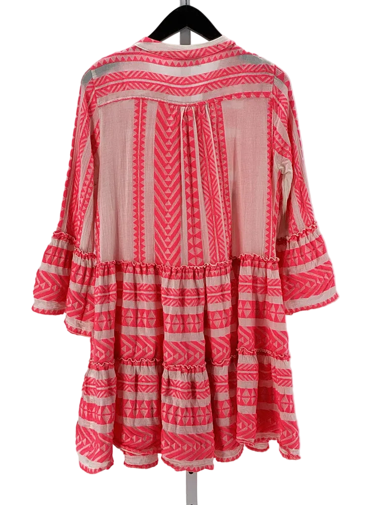 Devotion Twins Size S Pink & Cream Ella Dress
