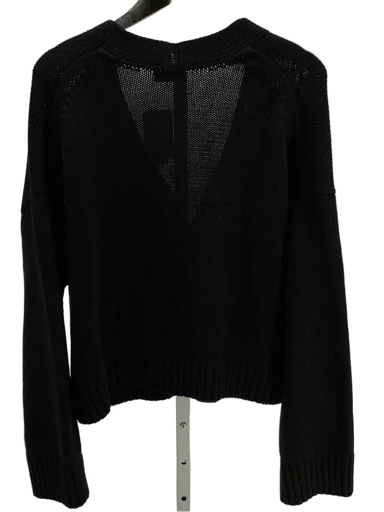 Gap Size L Black Cardigan