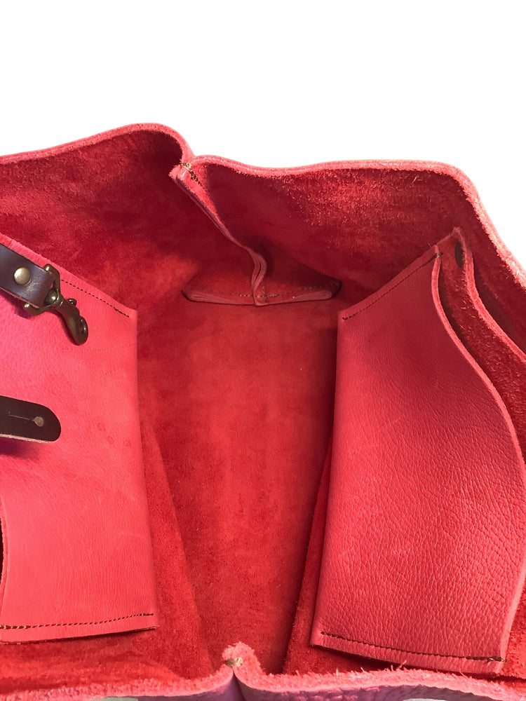 Go Forth Goods Pink & Brown Handbags