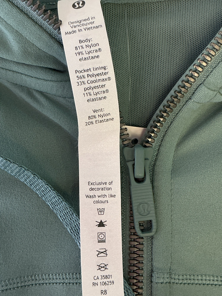 lululemon Size 10 Green Jacket