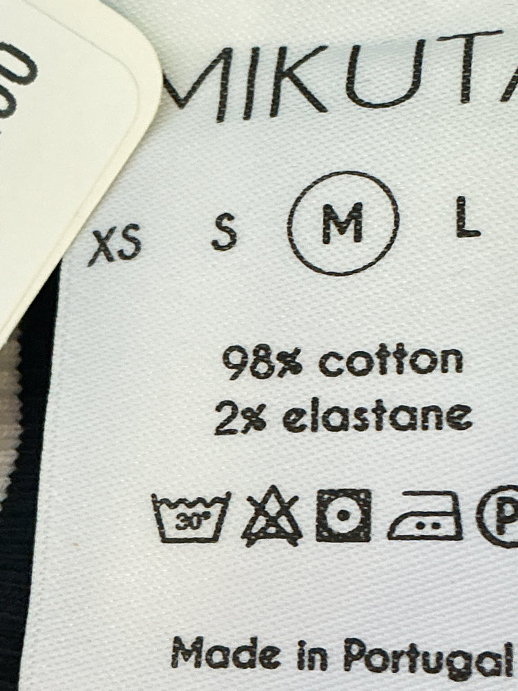 Mikuta Size M Black & White Shorts