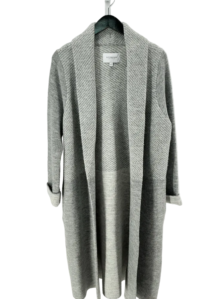 Liverpool Size S Gray Cardigan