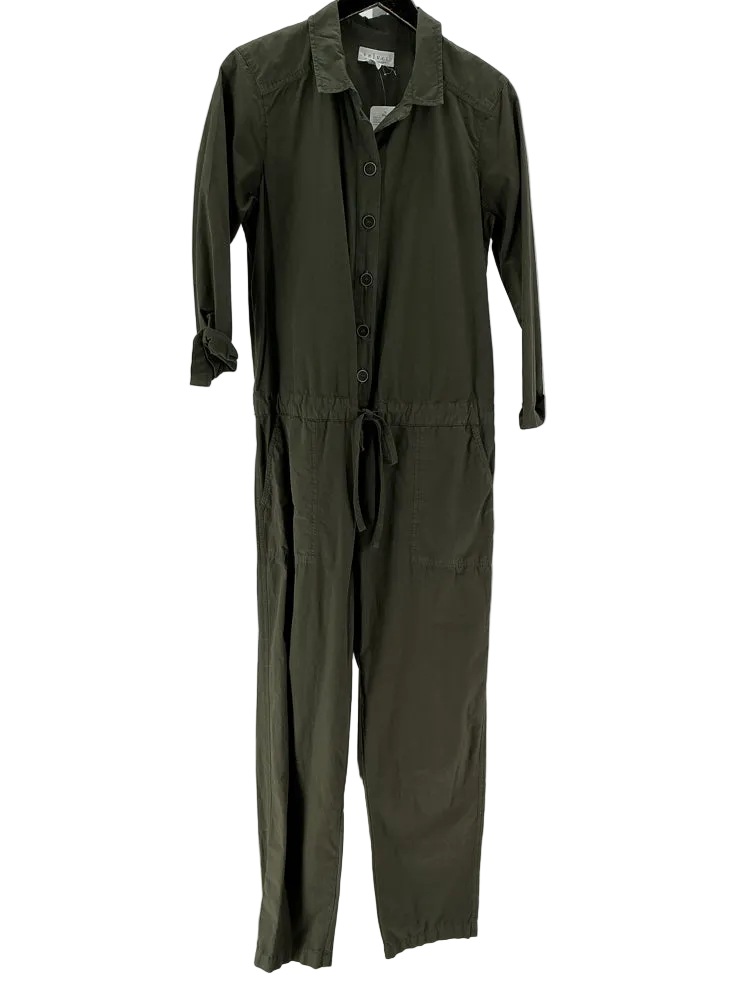Velvet by Graham Spencer Size S Green Jumpsuit