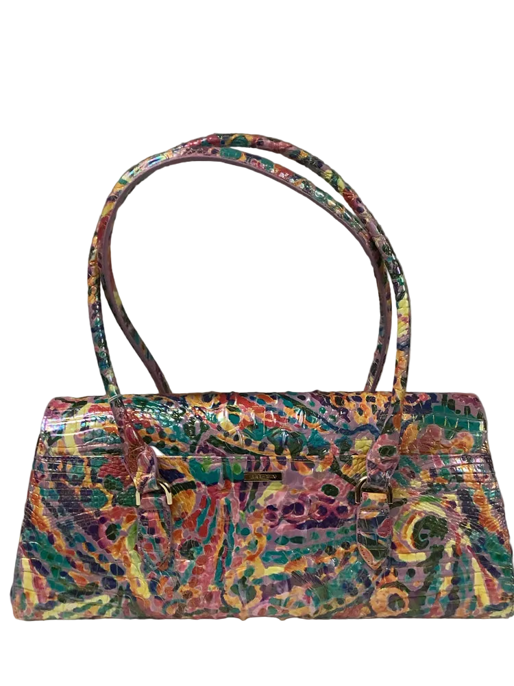 Brahmin Pink Multi Dayan Handbags