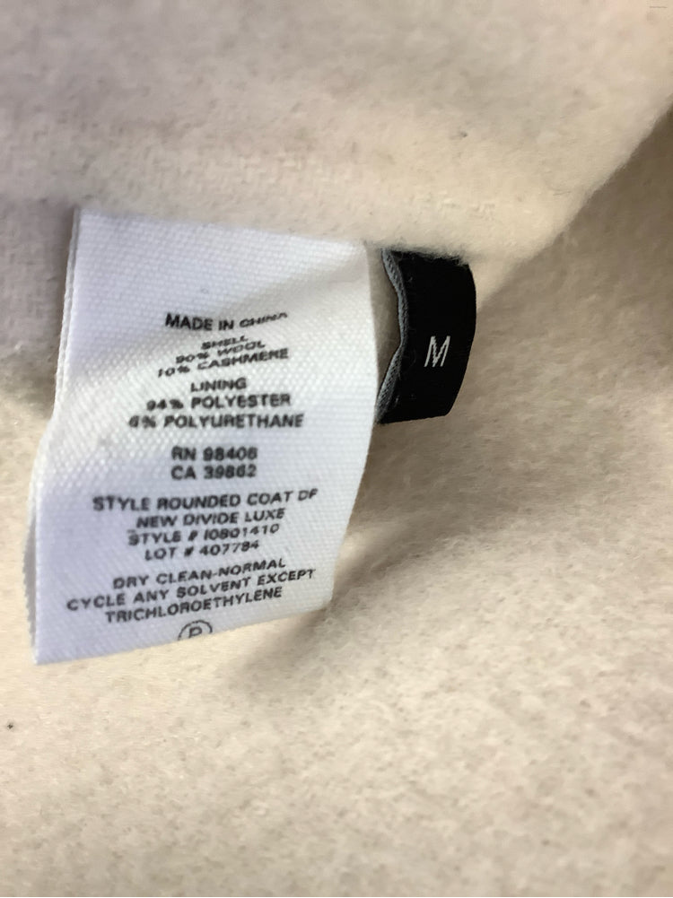 Theory Size M Cream Coat