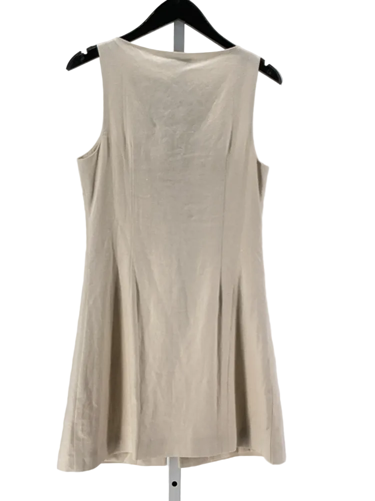 MNG Size S Cream Dress