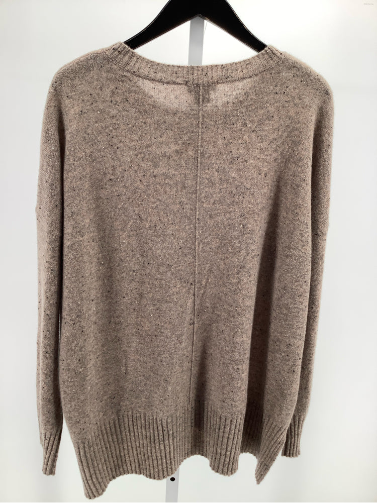 Pure Amici Size XL Brown Multi Sweater
