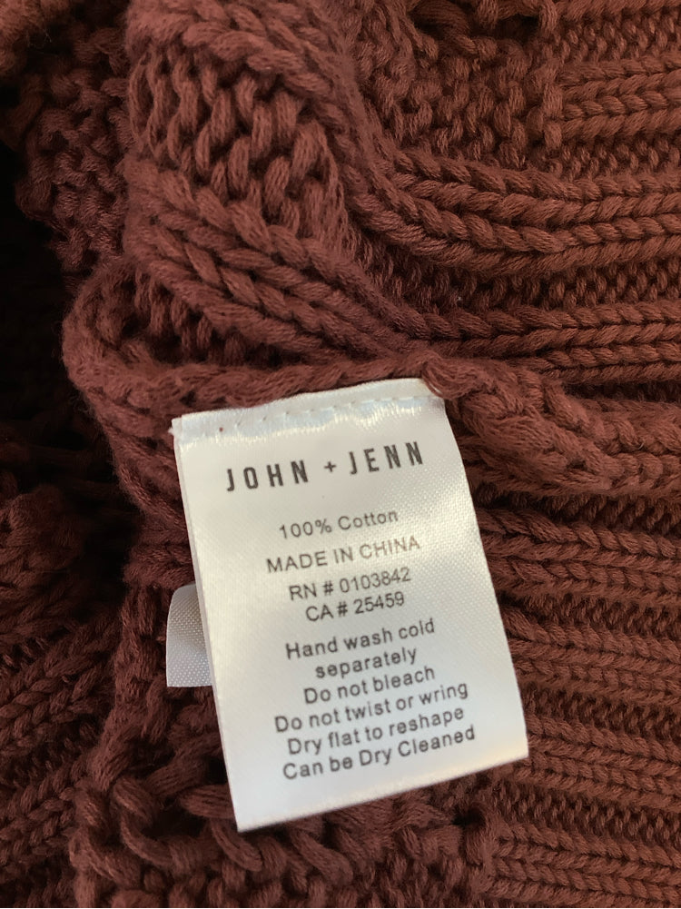 John & Jenn Size XS Brown Cardigan