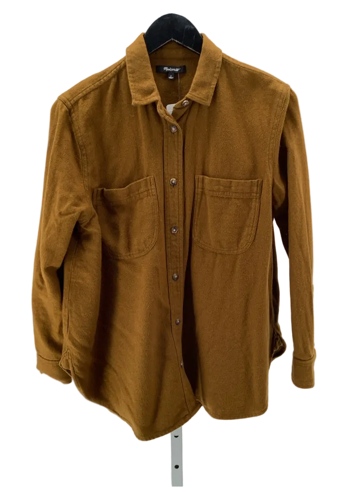 Madewell Size S Brown Shirt