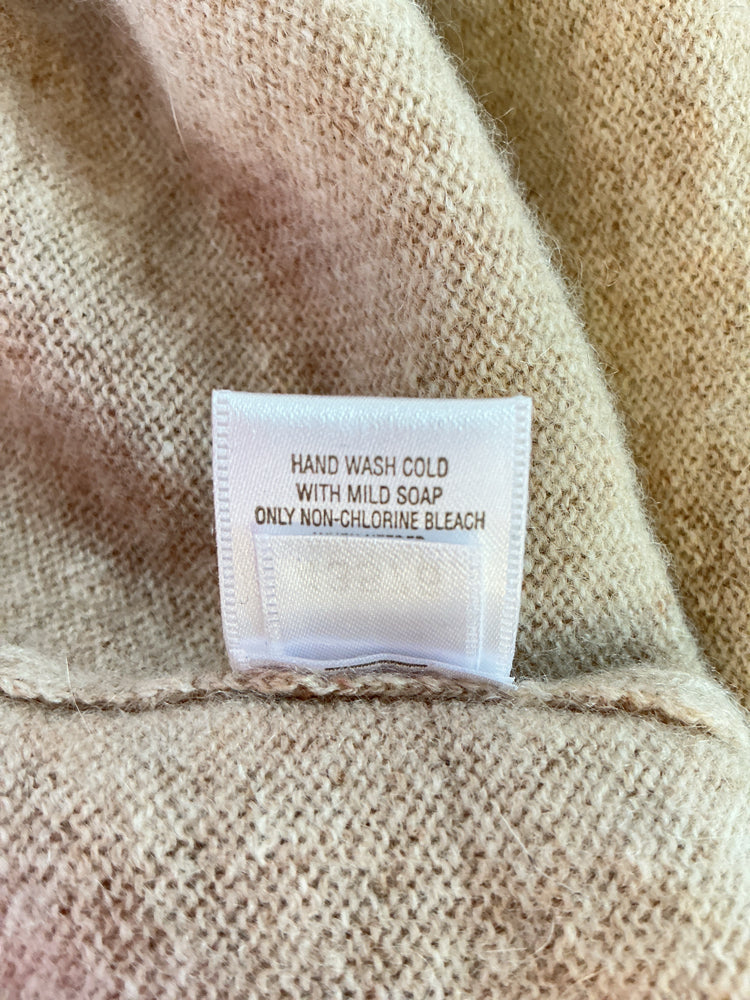 Garnet Hill Size M Tan Dress