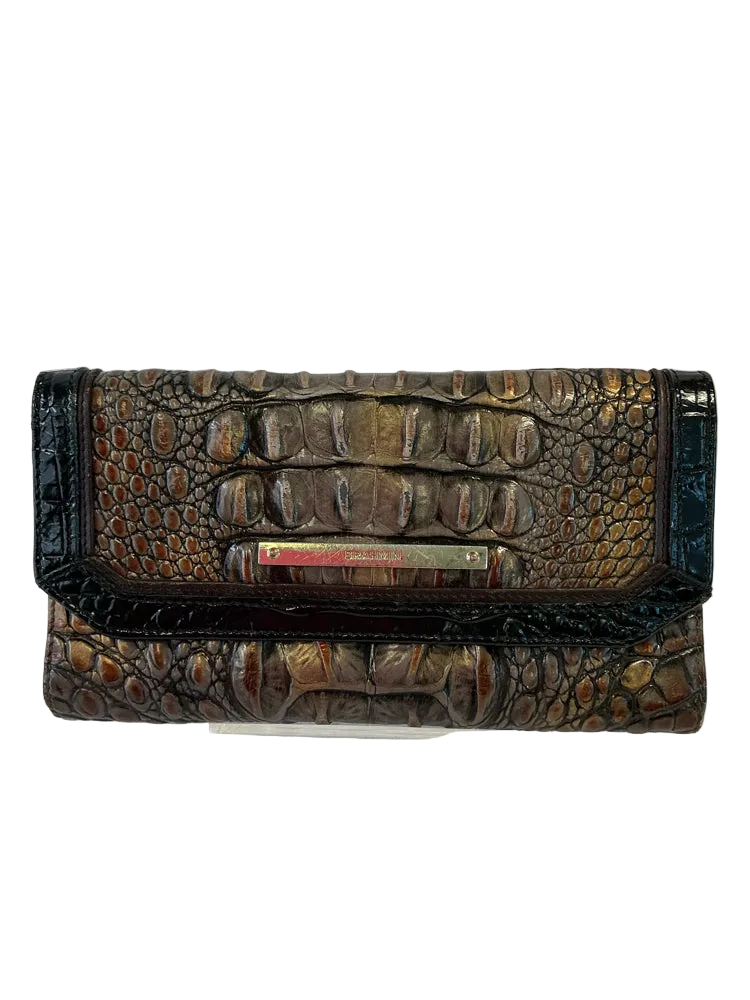 Brahmin Brown Multi Wallet