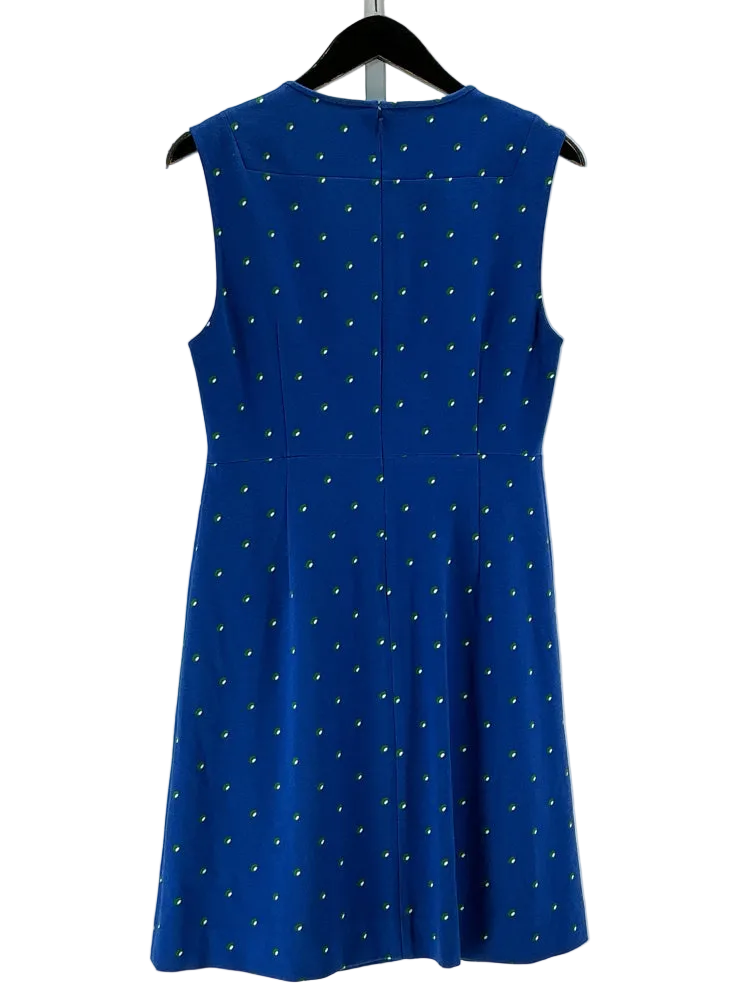 Diane VonFurstenberg Size 8 Blue Multi MADYSON Dress