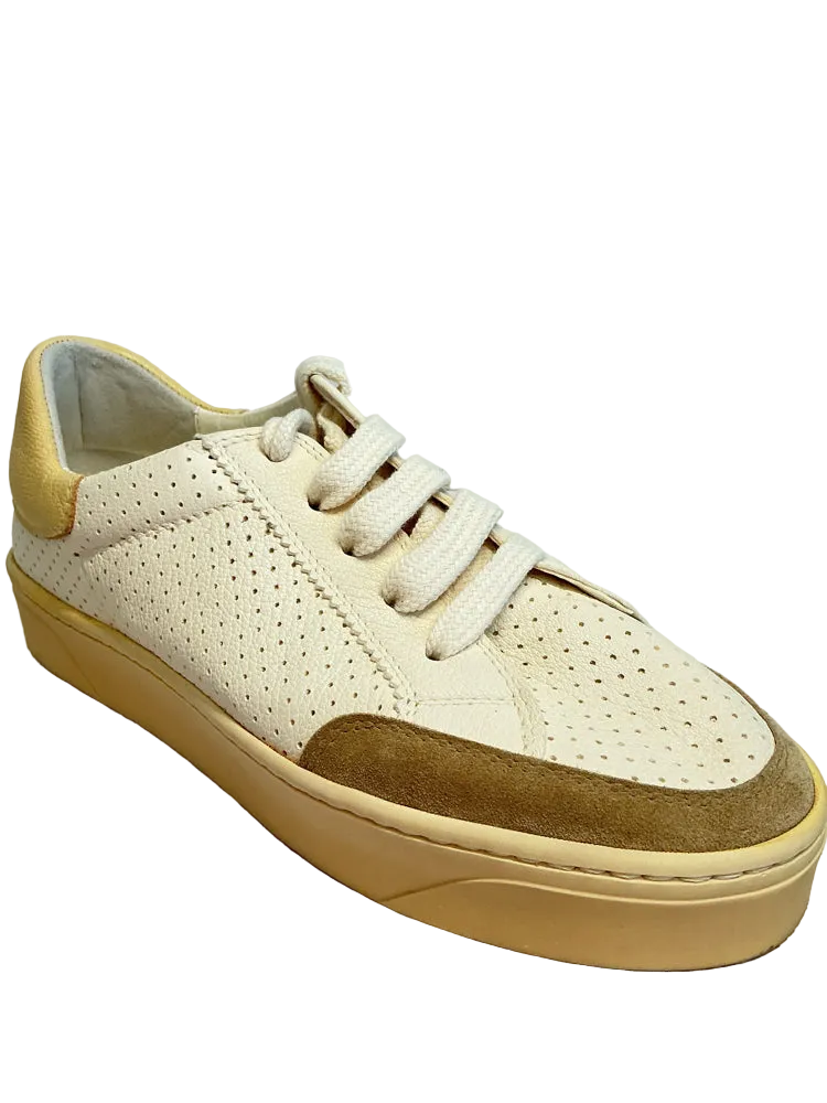 pedro garcia Shoe Size 6 Cream & tan Toba Sneakers