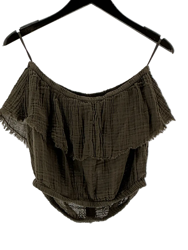 Michael Stars Size M Olive Shirt